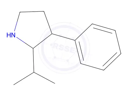 Chemical structure of 2-Isopropyl-3-phenylpyrrolidine