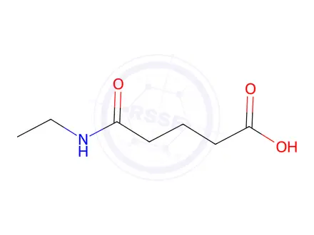 Chemical structure of 4-(ethylcarbamoyl)butanoic acid