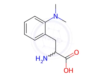 Chemical structure of 2-Amino-3-(2-(dimethylamino)phenyl)propanoic acid