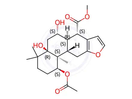 Chemical structure of Bonducellpin C