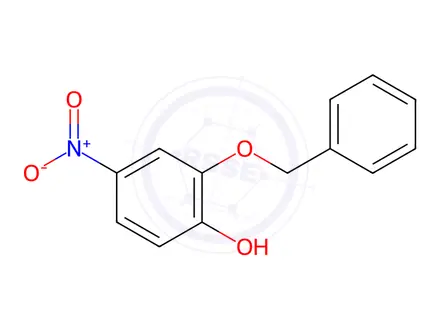 Chemical structure of 2-BEnzyloxy-4-nitro-phenol