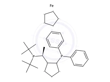 Chemical structure of Ferrocene Impurity 1