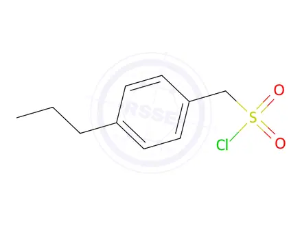 Chemical structure of (4-Propylphenyl)methanesulfonyl chloride