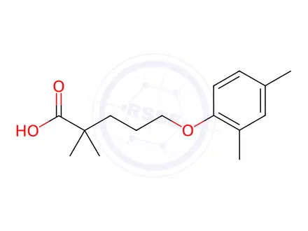 Chemical structure of Gemfibrozil Impurity 15