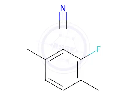Chemical structure of 2-Fluoro-3,6-dimethylbenzonitrile