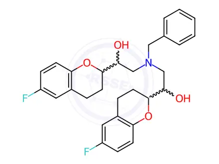 Chemical structure of Nebivolol Impurity 35 Monomer