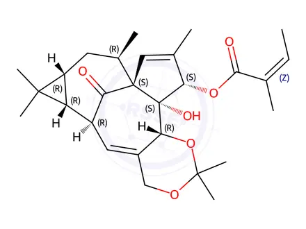 Chemical structure of Ingenol Impurity 3