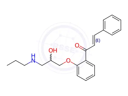 Chemical structure of Propafenone EP Impurity B
