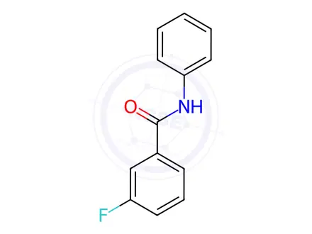 Chemical structure of N-Phenyl 3-Fluorobenzamide