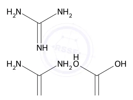 Chemical structure of Guanidine carbonate
