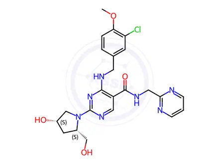 Chemical structure of Avanafil Impurity 263