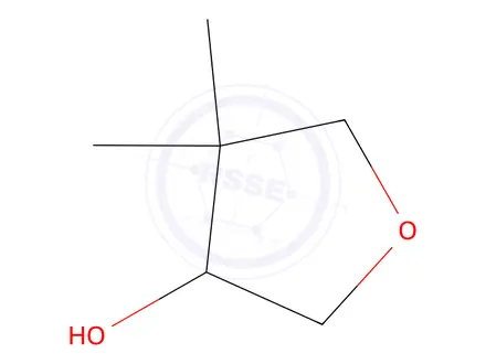 Chemical structure of 4,4-Dimethyltetrahydrofuran-3-ol