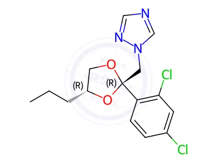 Chemical structure of Propiconazole Impurity 17