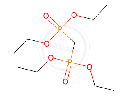 Chemical structure of tetraethyl methylenebis(phosphonate)