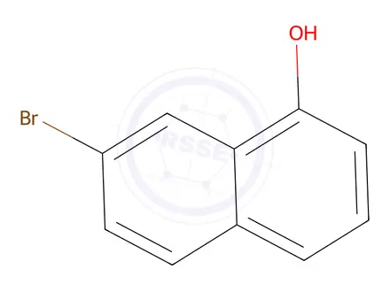 Chemical structure of 7-Bromo-1-hydroxynaphthalene