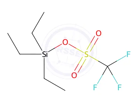 Chemical structure of Triethylsilyl Trifluoromethanesulfonate