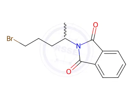 Chemical structure of 5-Bromo-2-phthalimidopentane