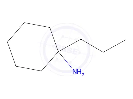 Chemical structure of 1-propylcyclohexan-1-amine hydrochloride