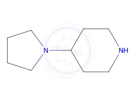 Chemical structure of 4-(1-Pyrrolidinyl)piperidine