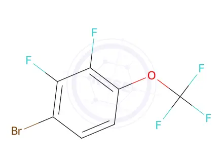 Chemical structure of 1-Bromo-2,3-difluoro-4-(trifluoromethoxy)benzene