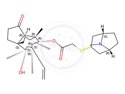 Chemical structure of Retapamulin