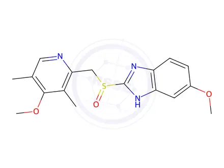 Chemical structure of Esomeprazole Impurity G