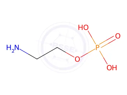 Chemical structure of O-Phosphorylethanolamine