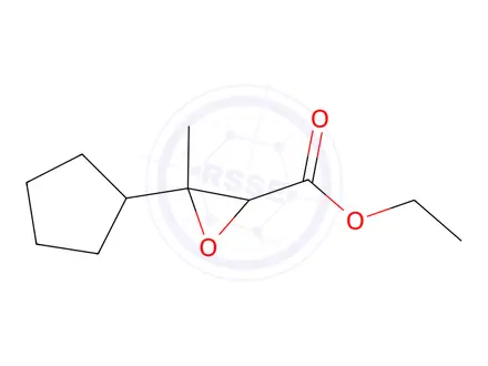 Chemical structure of Ethyl 3-cyclopentyl-3-methyloxirane-2-carboxylate