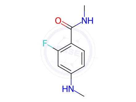 Chemical structure of Apalutamide Impurity 197
