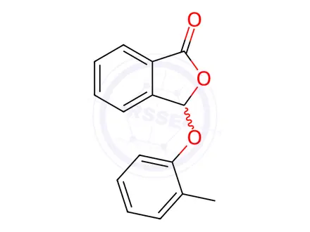 Chemical structure of 3-(o-Tolyloxy)isobenzofuran-1(3H)-one