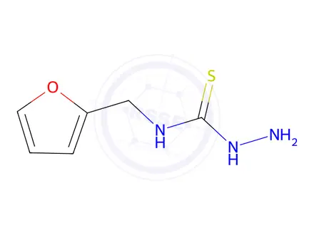 Chemical structure of 4-(2-Furfuryl)-3-thiosemicarbazide