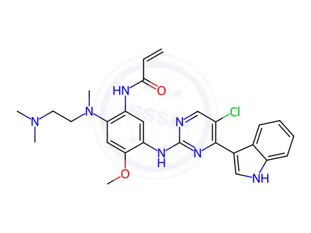 Chemical structure of Mutant EGFR inhibitor