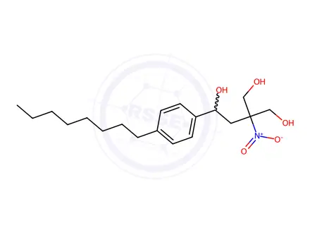 Chemical structure of Fingolimod Hydrochloride Impurity 59
