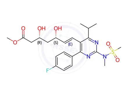 Chemical structure of Rosuvastatin Impurity 176