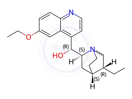 Chemical structure of Optochin