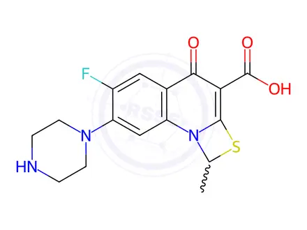 Chemical structure of Ulifloxacin