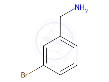 Chemical structure of 3-Bromobenzylamine