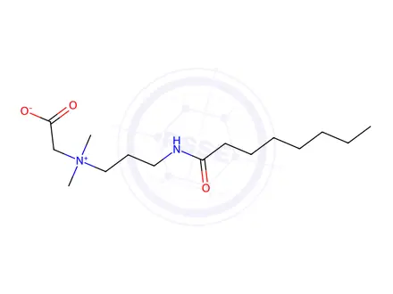Chemical structure of Octanoylamide Propylbetaine