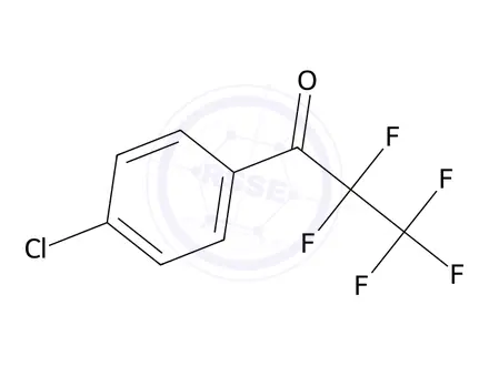 Chemical structure of 1-(4-Chlorophenyl)-2,2,3,3,3-pentafluoropropan-1-one