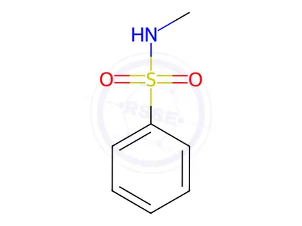 Chemical structure of N-Methylbenzenesulfonamide