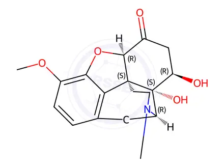 Chemical structure of Oxycodone Hydrochloride Impurity 27