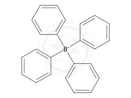 Chemical structure of TETRAPHENYLBORATE