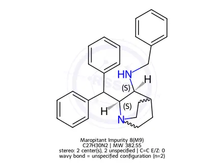 Chemical structure of Maropitant Impurity 8(M9)
