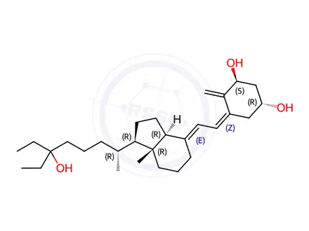 Chemical structure of Calcitriol Impurity 49