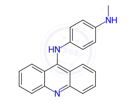 Chemical structure of N1-(Acridin-9-yl)-N4-methylbenzene-1,4-diamine