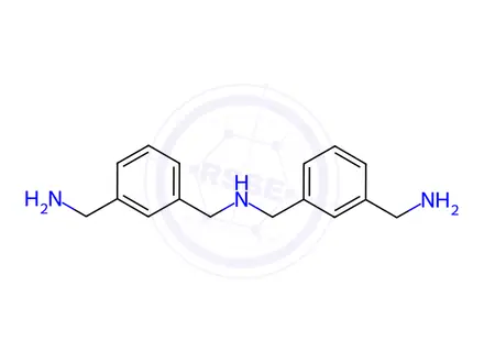 Chemical structure of BIS-(3-AMINOMETHYLBENZYL)AMIN
