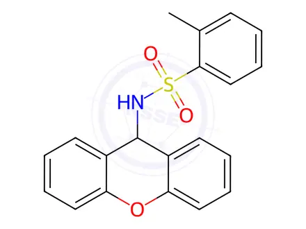 Chemical structure of AH 7614 Impurity 3