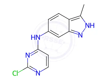 Chemical structure of Pazopanib Impurity 177