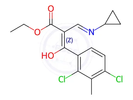 Chemical structure of Ozenoxacin Impurity 4 (103877-38-9)