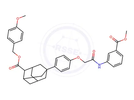 Chemical structure of BMS 754807 Impurity 101